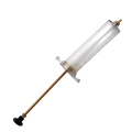 Veterinary 100ml Plastic Steel Animal Vaccination Injection Syringe Large Capacity Cattle Sheep Injector with Needles